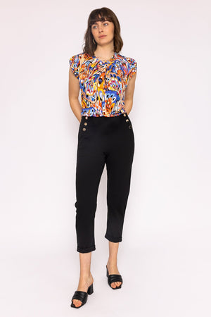 Carraig Donn High Waist Trousers in Black