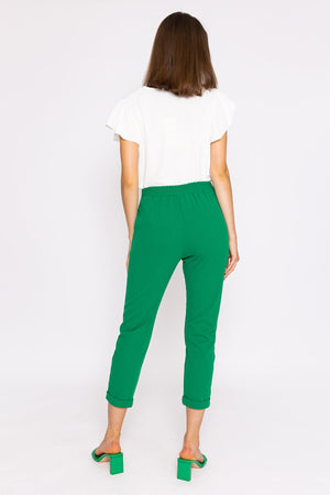 Carraig Donn High Waist Trousers in Green