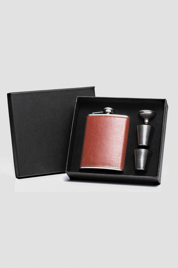 Carraig Donn Hip Flask Gift Set