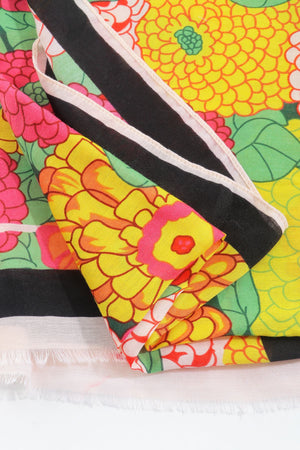 Carraig Donn Hydrangea Print Scarf in Pink