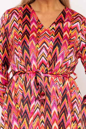 Carraig Donn Indie Printed Midi Dress