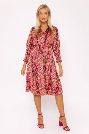 Carraig Donn Indie Printed Midi Dress