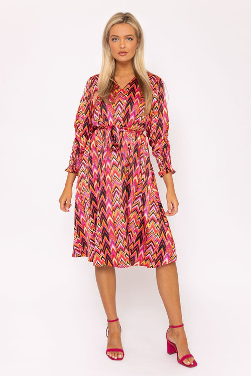 Indie Printed Midi Dress