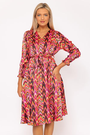 Carraig Donn Indie Printed Midi Dress