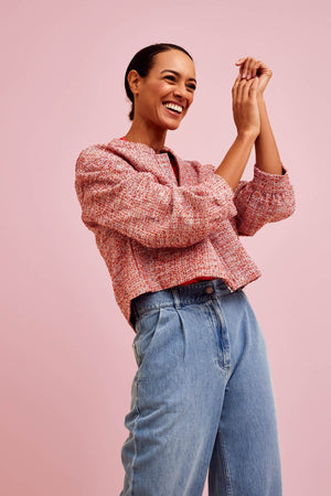 Carraig Donn Infinity Jacket in Pink