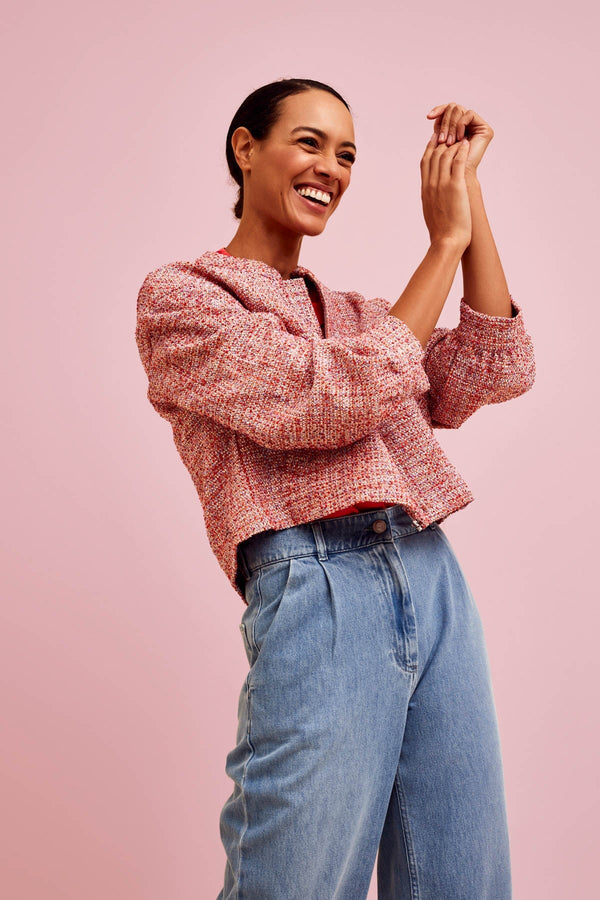 Carraig Donn Infinity Jacket in Pink