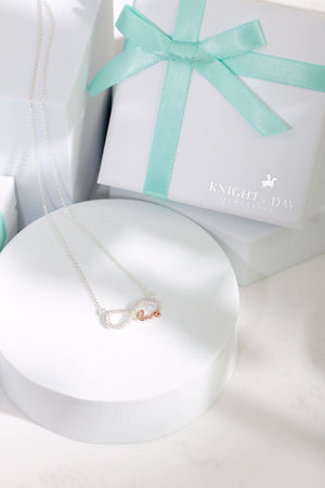 Carraig Donn Infinity Love Necklace