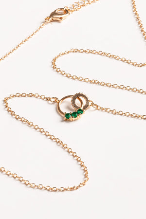 Carraig Donn Interlocking Rings Pendant