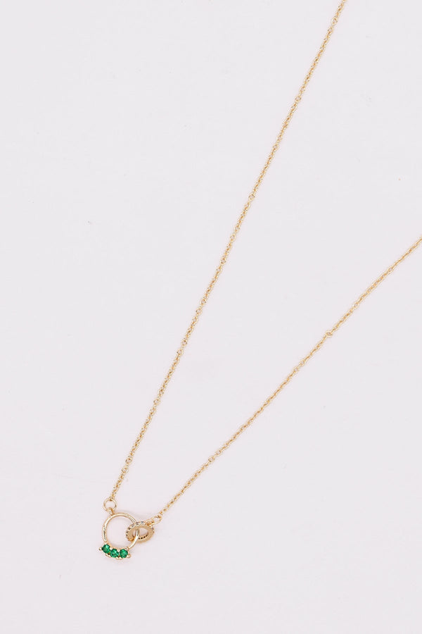 Carraig Donn Interlocking Rings Pendant