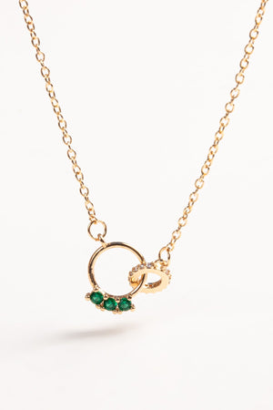 Carraig Donn Interlocking Rings Pendant