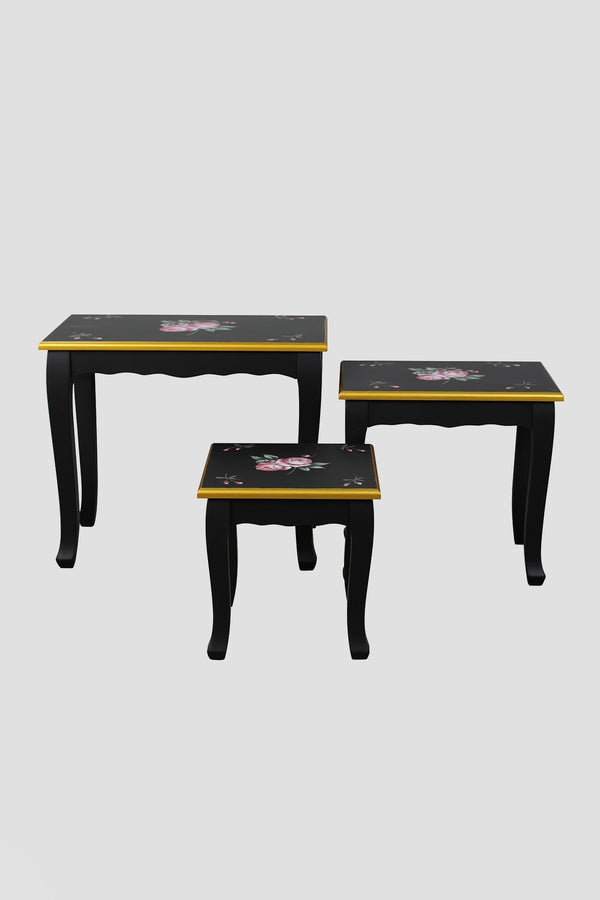 Carraig Donn Isabel Black Nest Of Tables