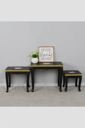 Carraig Donn Isabel Black Nest Of Tables