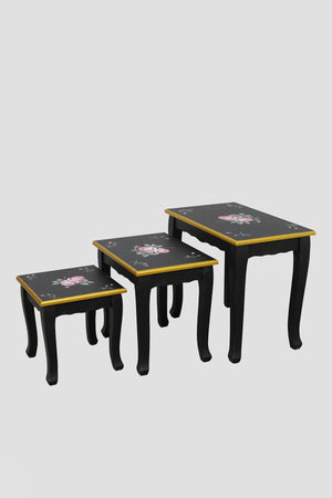 Carraig Donn Isabel Black Nest Of Tables