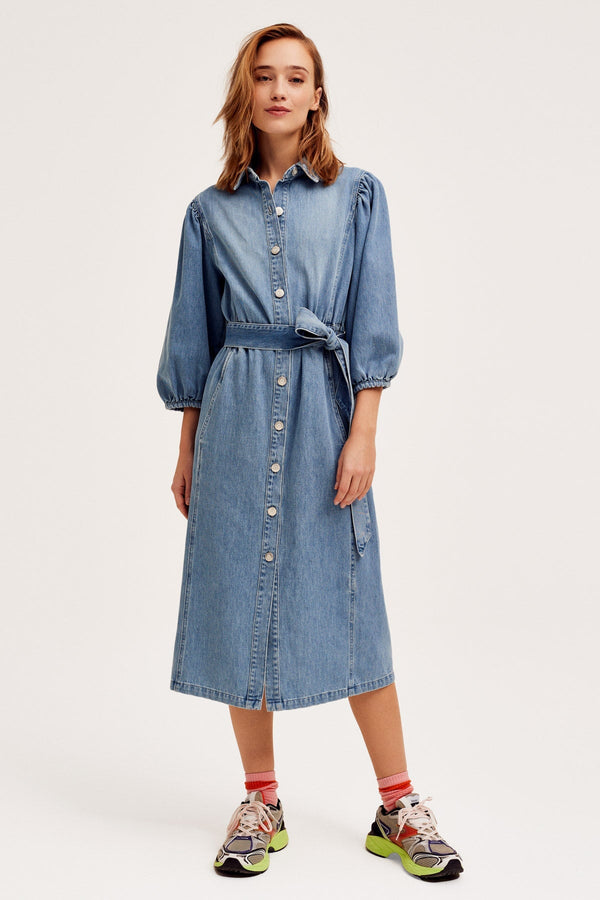 Carraig Donn Ivorys Midi Denim Dress