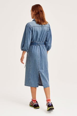 Carraig Donn Ivorys Midi Denim Dress