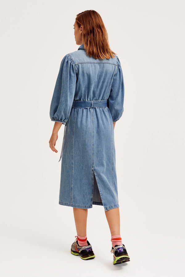 Carraig Donn Ivorys Midi Denim Dress
