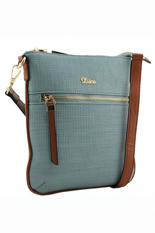 Carraig Donn Jade Crossbody Bag in Blue