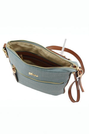 Carraig Donn Jade Crossbody Bag in Blue