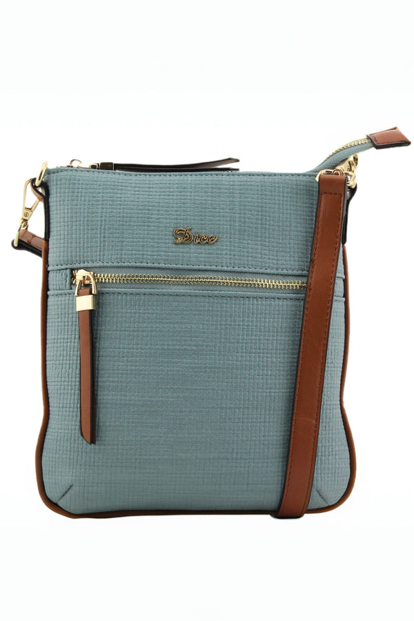 Carraig Donn Jade Crossbody Bag in Blue