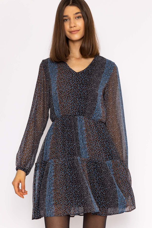 Carraig Donn Jessie Mini Dress in Abstract Print