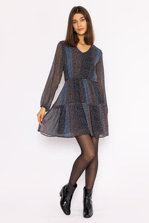 Carraig Donn Jessie Mini Dress in Abstract Print