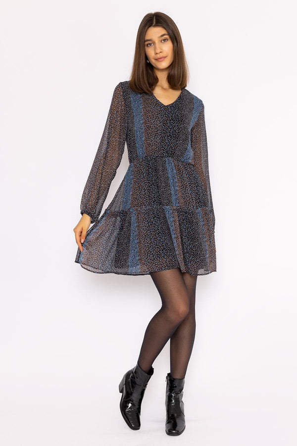 Carraig Donn Jessie Mini Dress in Abstract Print
