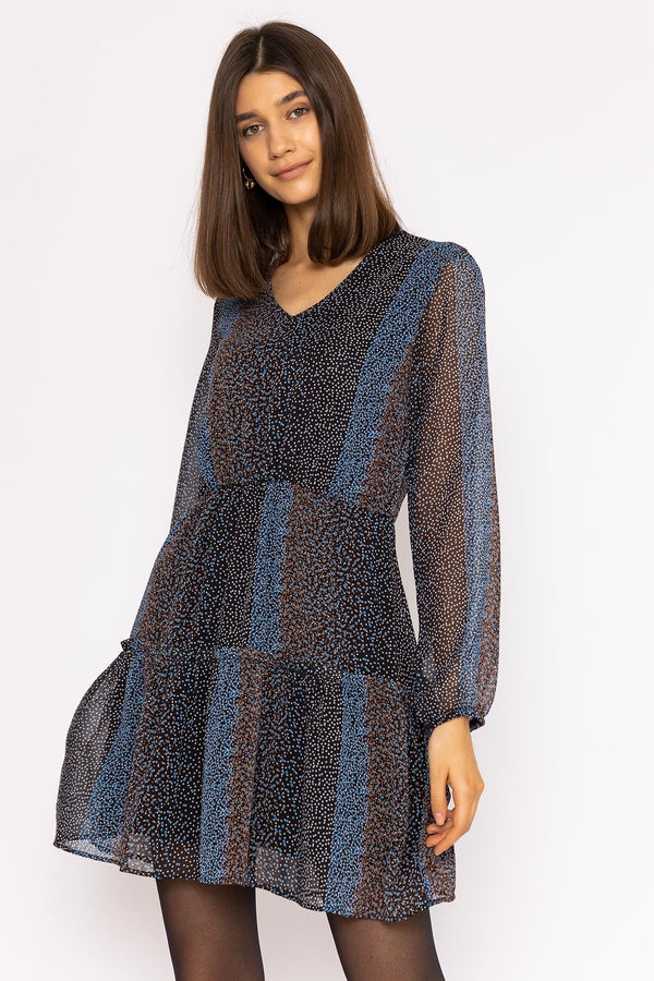 Carraig Donn Jessie Mini Dress in Abstract Print