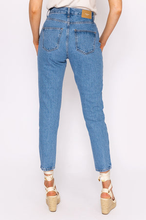 Carraig Donn Joana Mom Ankle Jeans in Denim 32"