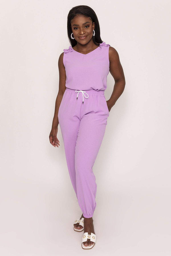 Carraig Donn Jogger Trousers in Lilac