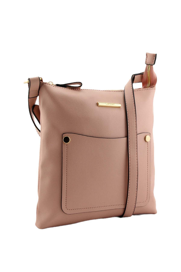 Carraig Donn Jurua Crossbody Bag in Blush Pink