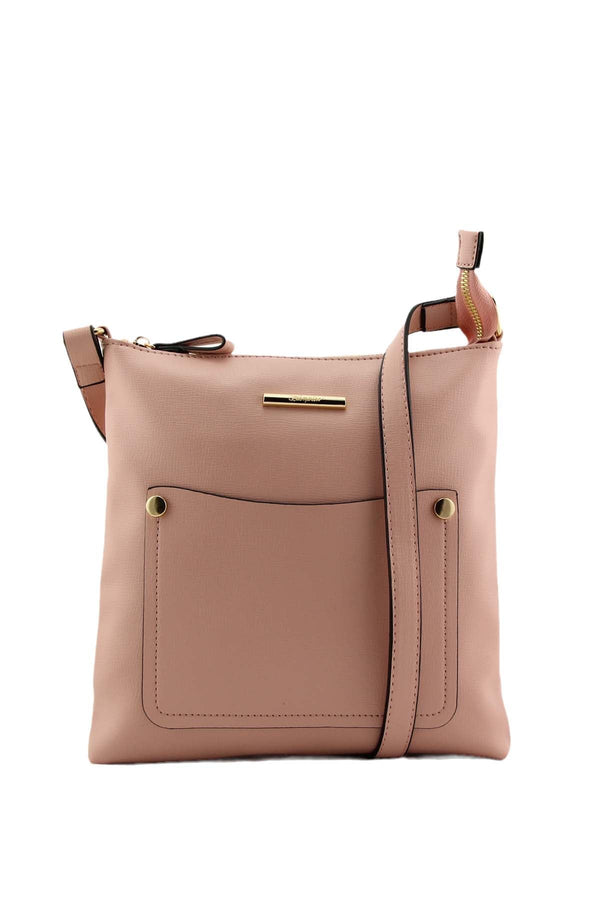 Carraig Donn Jurua Crossbody Bag in Blush Pink