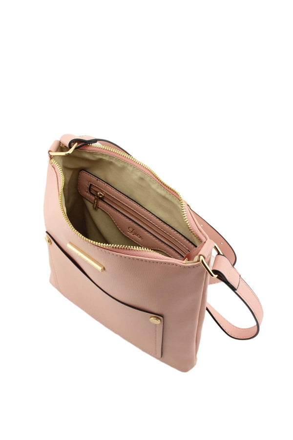 Carraig Donn Jurua Crossbody Bag in Blush Pink