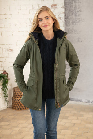 Carraig Donn Kendal Waterproof Raincoat in Forest