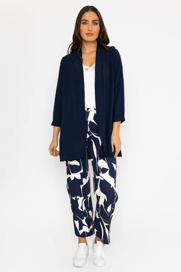 Carraig Donn Kimono Cover Up in Navy
