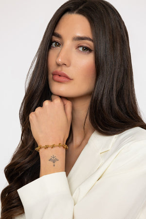 Carraig Donn Knot Link Bracelet