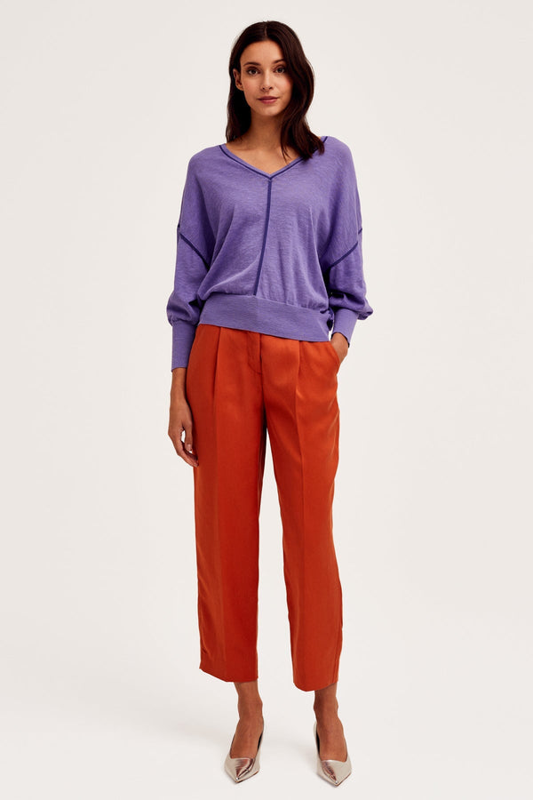 Carraig Donn Lahti Ankle Trousers in Brown