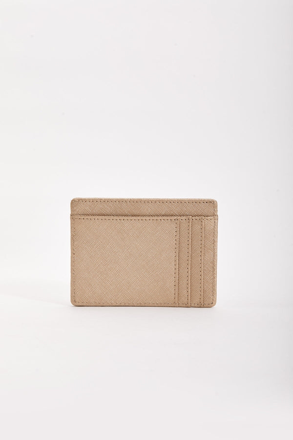 Carraig Donn Leather Card Holder in Gold
