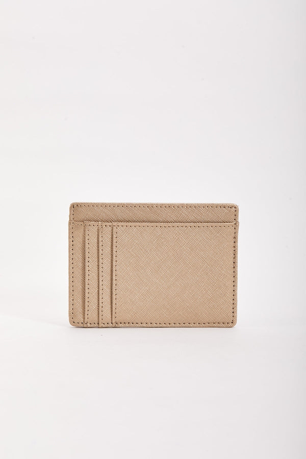 Carraig Donn Leather Card Holder in Gold