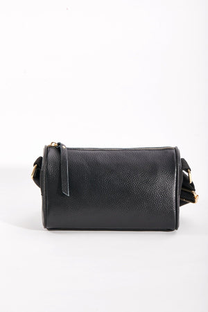 Carraig Donn Leather Cross Body in Black