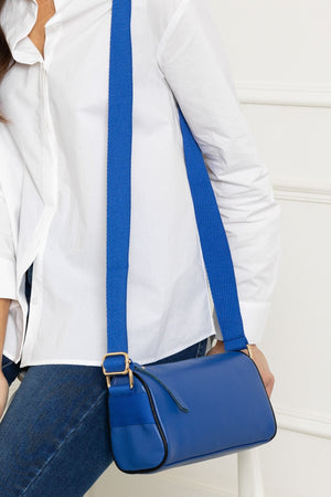 Carraig Donn Leather Cross Body in Blue