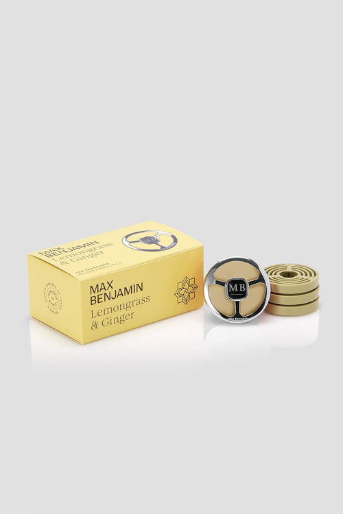 Lemongrass And Ginger Car Fragrance Gift Set