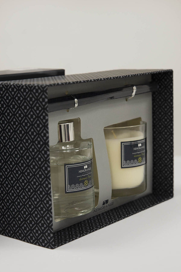 Carraig Donn Lemongrass Candle and Diffuser Set