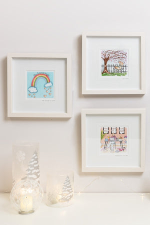 Carraig Donn Lets Get Quacking Small Framed Art Print