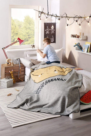 Carraig Donn Let's Go Bananas Blanket 150 x 200cm