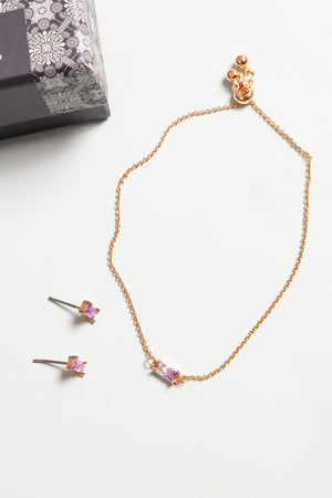 Carraig Donn Lilac Stone Bracelet - Soul Special