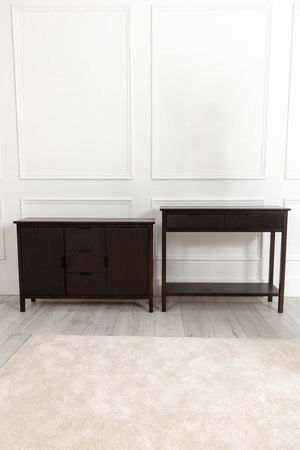 Carraig Donn Lisbon Dark Wood Console Table