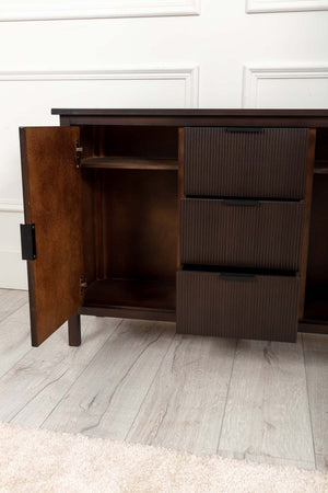 Carraig Donn Lisbon Dark Wood Sideboard