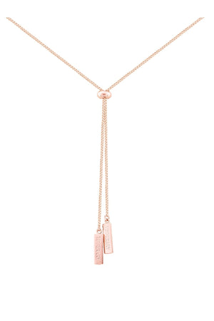 Carraig Donn Long Feather Pendant With Clear Stones
