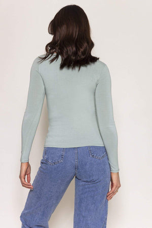 Carraig Donn Long Sleeve Top in Mint