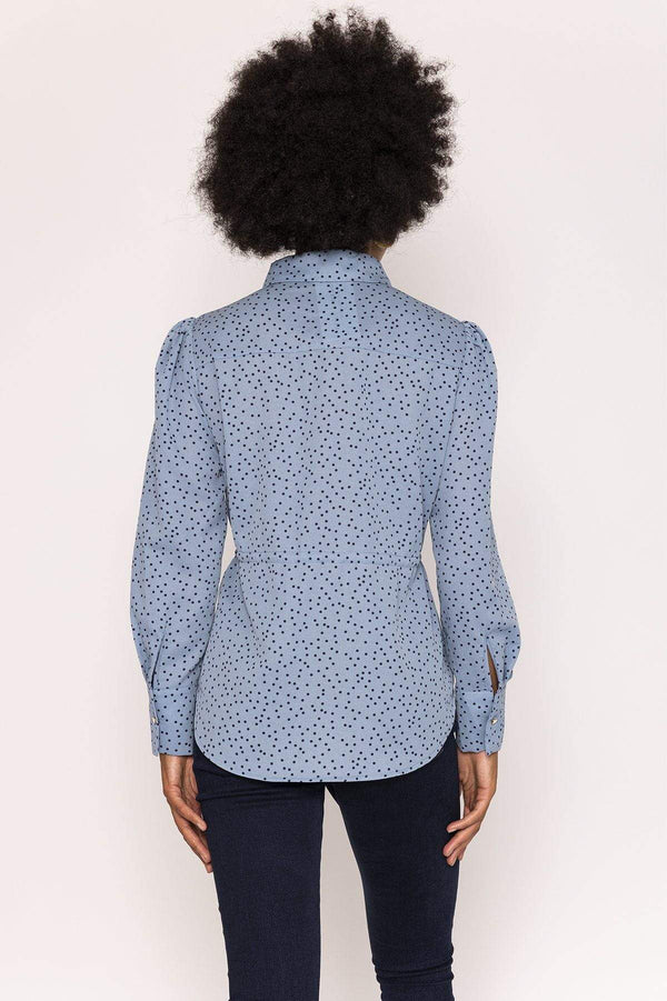 Carraig Donn Longline Shirt in Blue